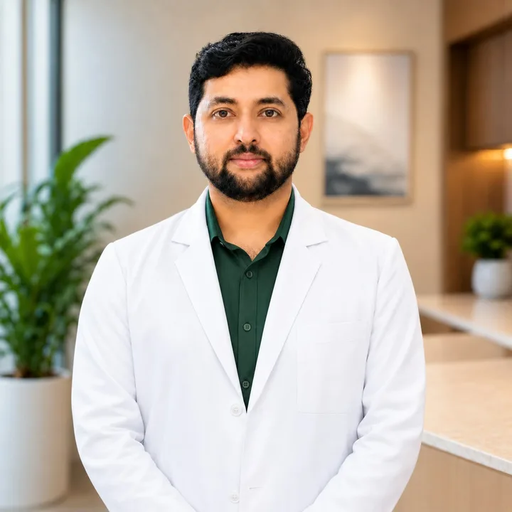Dr. Gokul, Periodontist & Implantologist at Bright Dental Solutions, Varkala