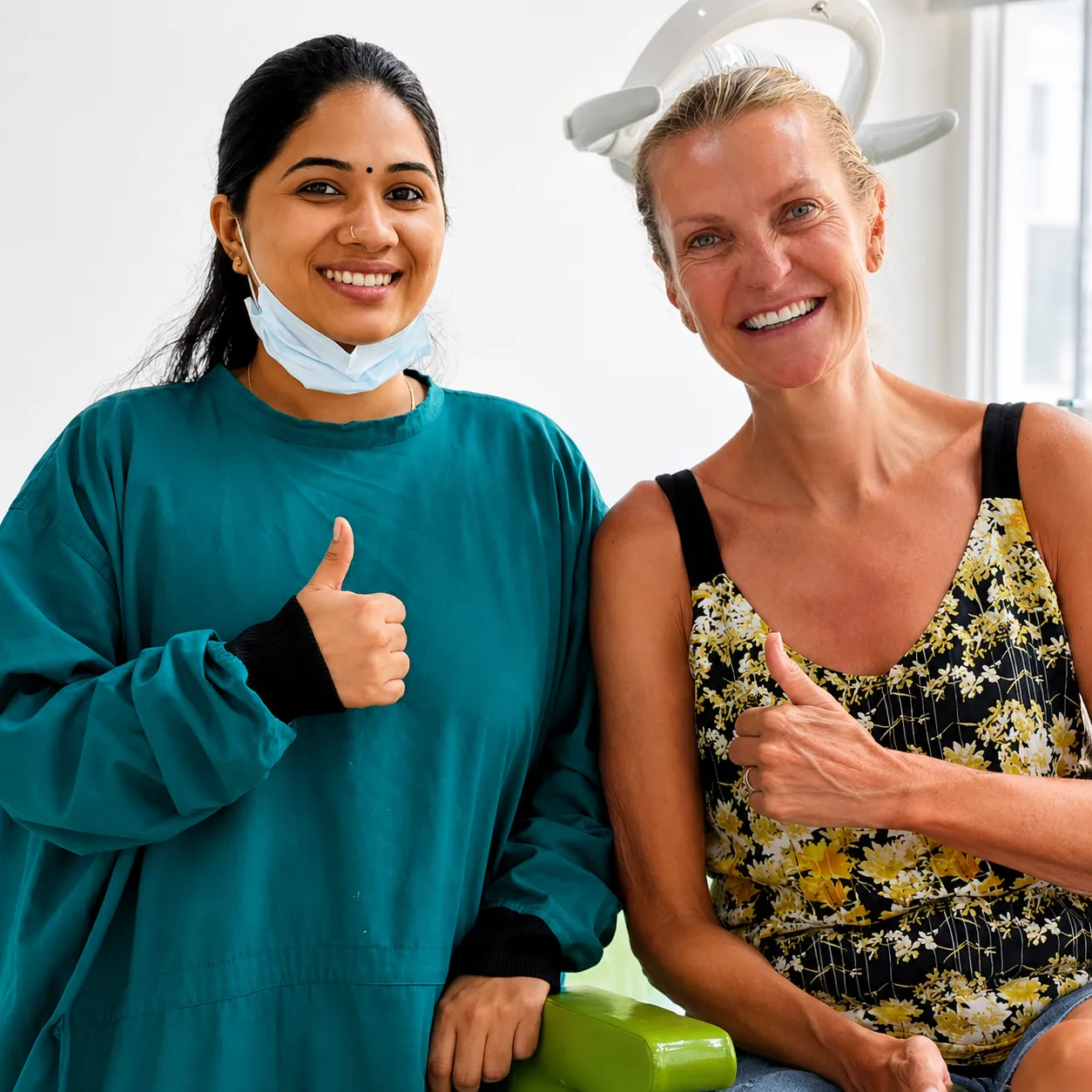 Friendly dental care for visitors at Bright Dental Solutions